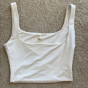 White Formal Tank